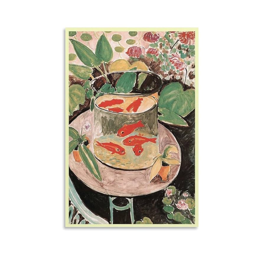 Amazon.co.jp: Henri Matisse 国境のあるアンリ・マティスの金魚